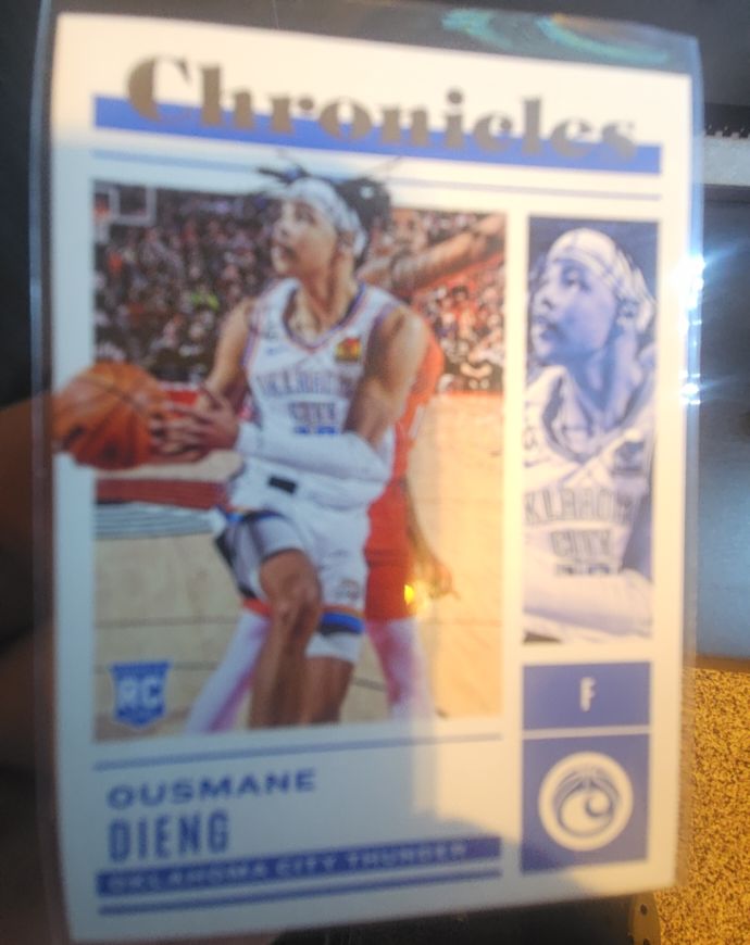 2022-23 Panini Chronicles #44 Ousmane Dieng — front