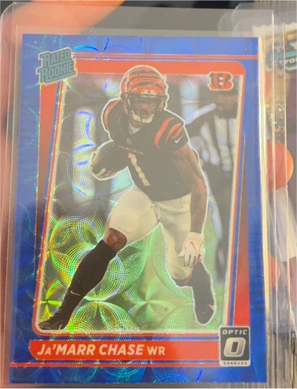 2021 Panini Donruss Optic #207 Ja'Marr Chase — front