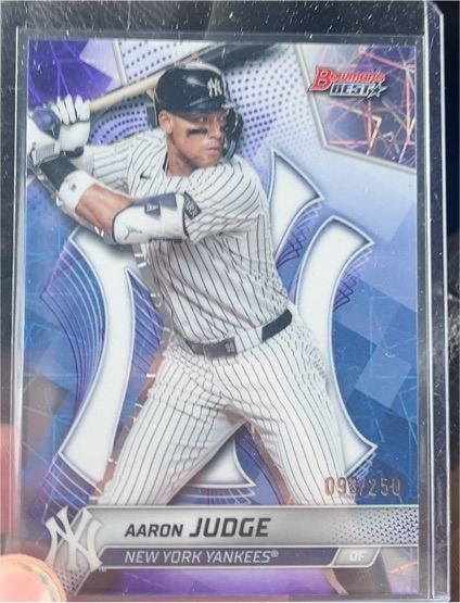 2025 Bowman's Best #38 Aaron Judge — front