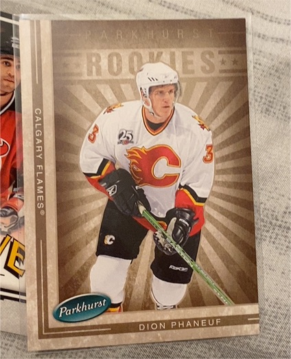 2005-06 Parkhurst #612 Dion Phaneuf Rookie Card — front