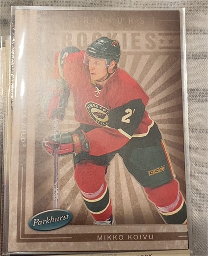 2005-06 Parkhurst #634 Mikko Koivu — front