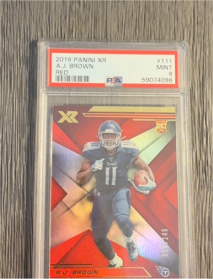 2019 Panini XR #111 A.J. Brown — front