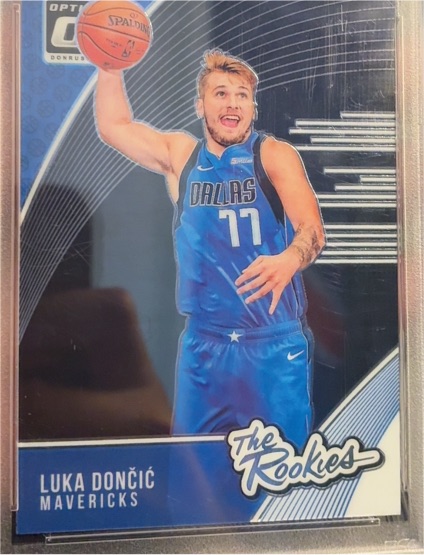 2018-19 Panini Donruss Optic The Rookies #3 Luka Dončić — front
