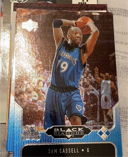 2004-05 Upper Deck Black Diamond #107 Sam Cassell — front