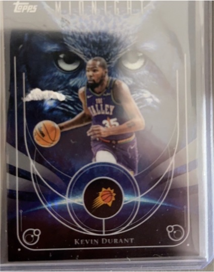 2025-26 Topps Midnight Night Owls #NO-6 Kevin Durant — front