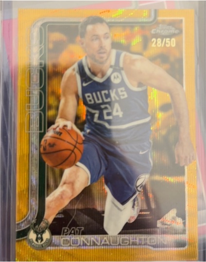 2025-26 Topps Chrome #190 Pat Connaughton — front