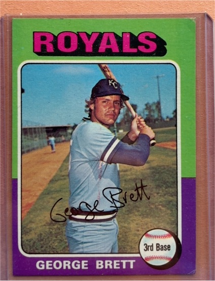 1975 Topps #228 George Brett — front