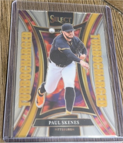 2025 Panini Select Baseball #20 Paul Skenes Turbocharged — front