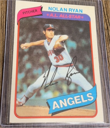 1980 Topps #580 Nolan Ryan — front