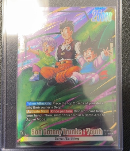 Dragon Ball Super Fusion World FB07-105 Son Goten/Trunks : Youth — front