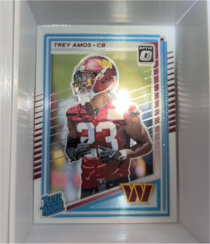 2025 Panini Donruss Optic #267 Trey Amos — front