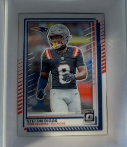 2025 Donruss Optic #161 Stefon Diggs — front