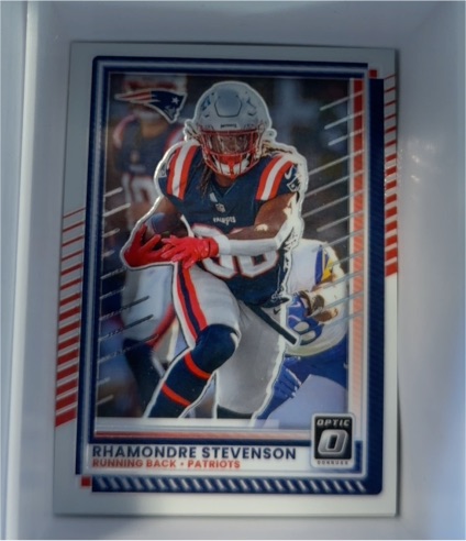 2025 Donruss Optic #51 Rhamondre Stevenson — front