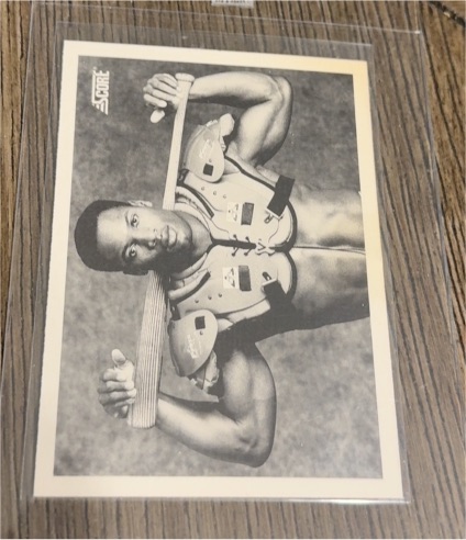 1990 Score #697 Bo Jackson — front