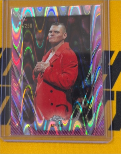 2026 Topps Chrome WWE #8 Gunther — front