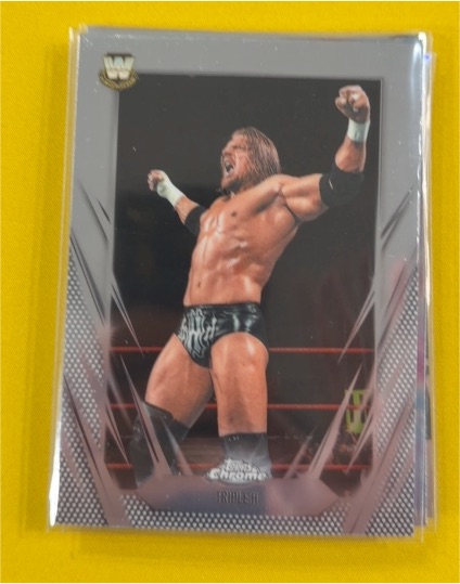 2026 Topps Chrome WWE #4 Triple H — front