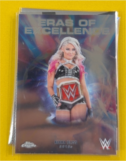 2026 Topps Chrome WWE Eras of Excellence #ERA-37 Alexa Bliss — front