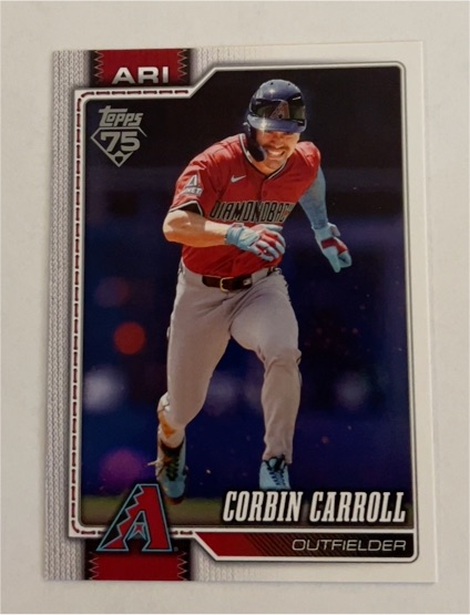 2026 Topps Series 1 #314 Corbin Carroll — front