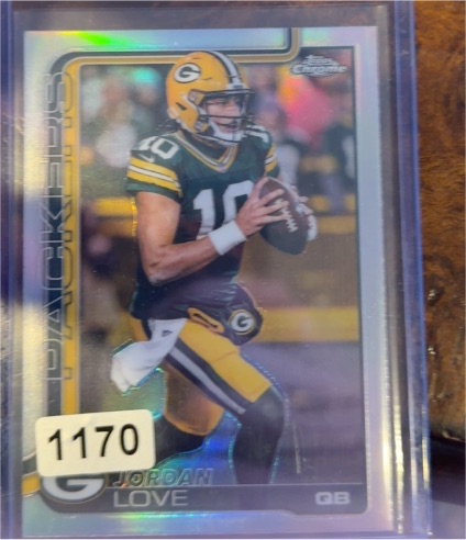 2025 Topps Chrome #109 Jordan Love — front