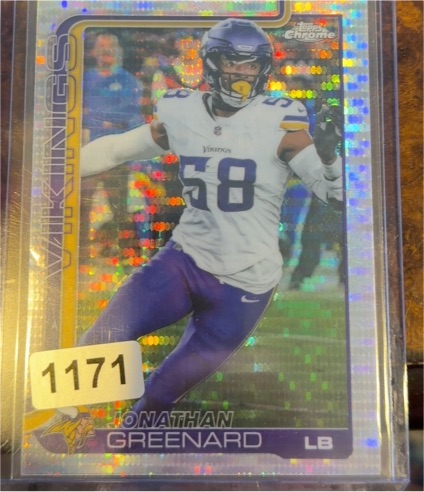 2025 Topps Chrome #197 Jonathan Greenard — front