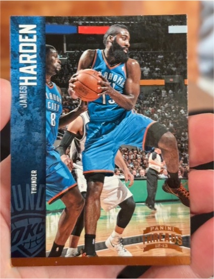 2012-13 Panini Threads #100 James Harden — front