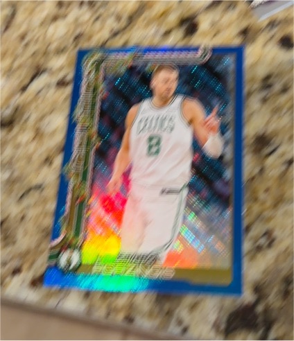2025-26 Topps Holiday #H3 Kristaps Porzingis — front