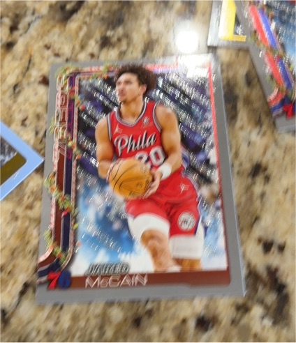 2025-26 Topps Holiday #H20 Jared McCain — front