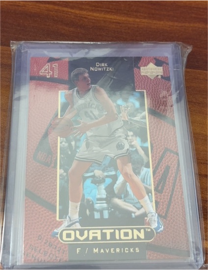 1999-00 Upper Deck Ovation #12 Dirk Nowitzki — front