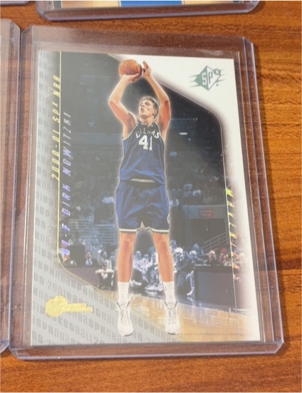 2000-01 Upper Deck SPx #18 Dirk Nowitzki — front