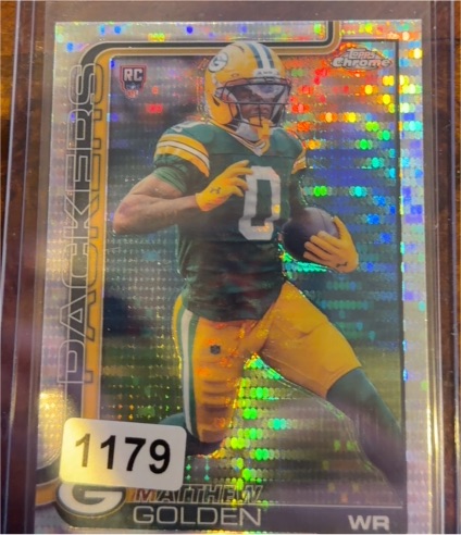 2025 Topps Chrome #333 Matthew Golden — front