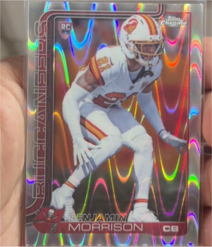 2025 Topps Chrome #355 Benjamin Morrison — front