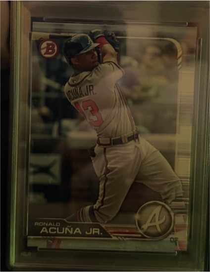 2019 Bowman #78 Ronald Acuña Jr. — front