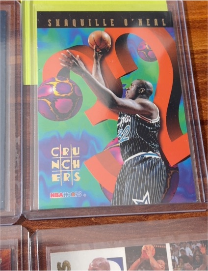 1995-96 SkyBox NBA Hoops #2 Shaquille O'Neal Number Crunchers — front
