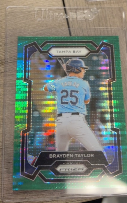 2024 Panini Prizm #190 Brayden Taylor — front