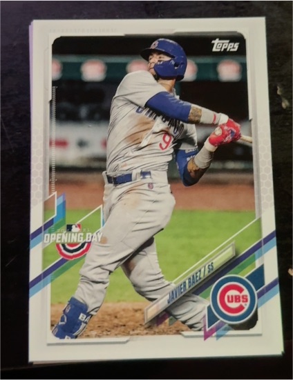 2021 Topps Opening Day #170 Javier Baez — front
