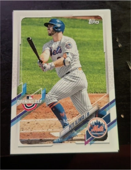 2021 Topps Opening Day #40 Pete Alonso — front
