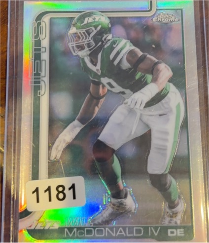 2025 Topps Chrome #241 Will McDonald IV — front