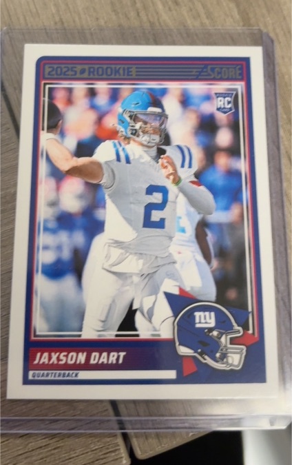 2025 Score #35 Jaxson Dart — front