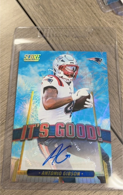 2025 Panini Score It's Good! #IGG-AGN Antonio Gibson — front