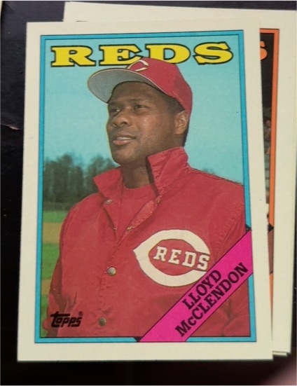 1988 Topps #172 Lloyd McClendon — front