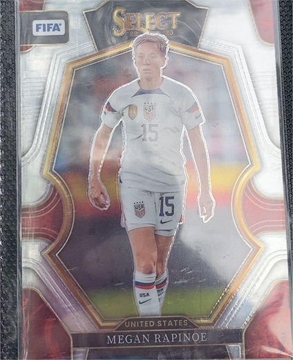 2022-23 Panini Select FIFA #194 Megan Rapinoe — front