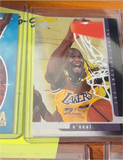 1996-97 SP #54 Shaquille O'Neal Los Angeles Lakers — front