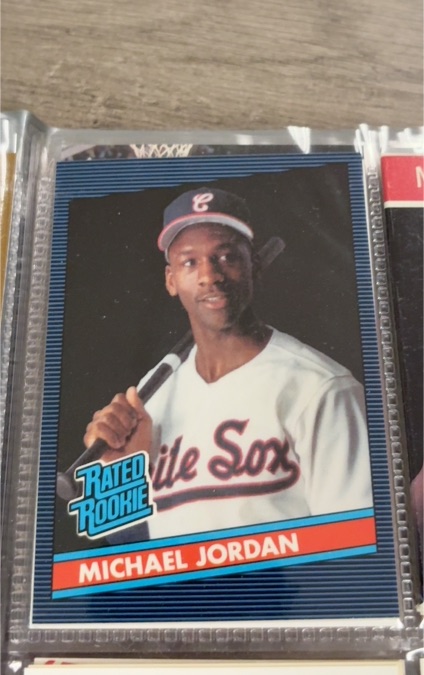 1990 Fun City #64 Michael Jordan Rated Rookie Chicago White Sox — front