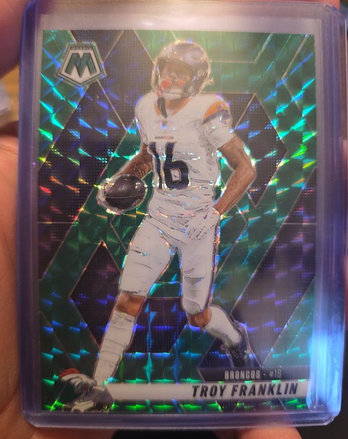 2025 Panini Mosaic #16 Troy Franklin — front