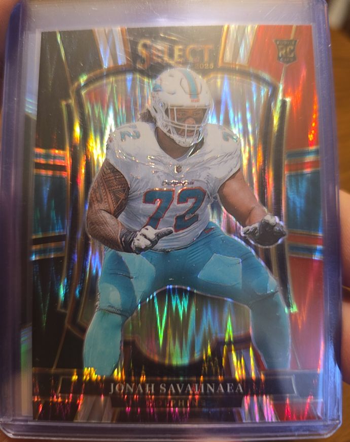 2025 Panini Select #183 Jonah Savaiinaea — front