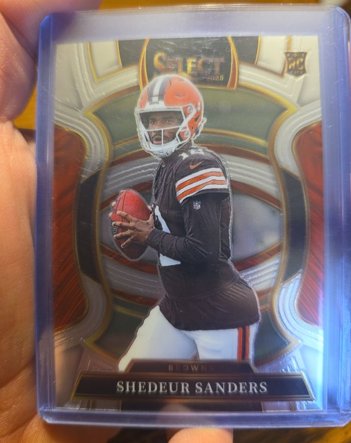 2025 Panini Select #54 Shedeur Sanders — front