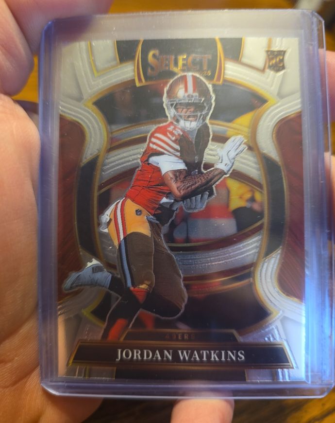 2025 Panini Select #18 Jordan Watkins — front