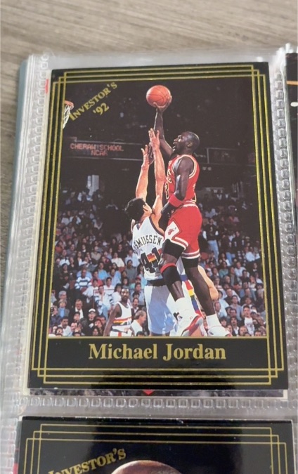 1992 Investor's Journal #100 Michael Jordan — front