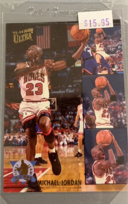 1993-94 Fleer Ultra #2 Michael Jordan All-NBA Team Insert — front