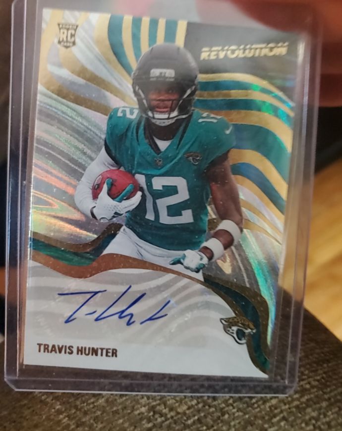 2025 Panini Revolution #RSA-THR Travis Hunter — front